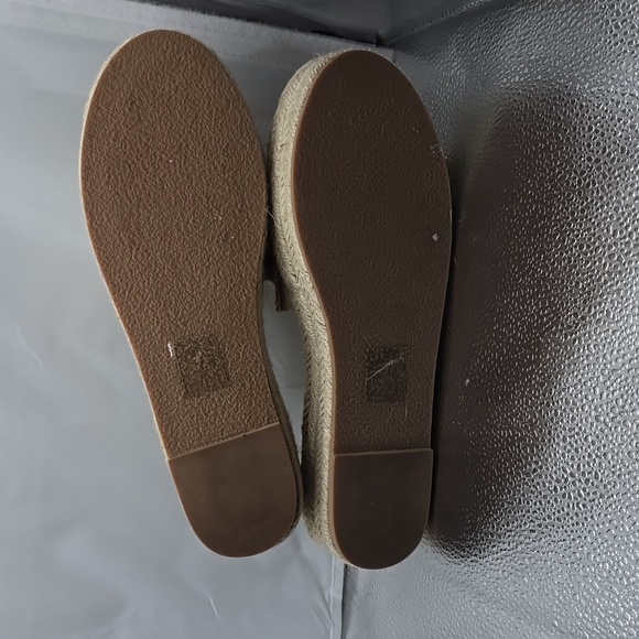 Jack Rogers Palmer Espadrilles Slides Sandals Wedges Natural size 7 woman - Picture 10 of 12